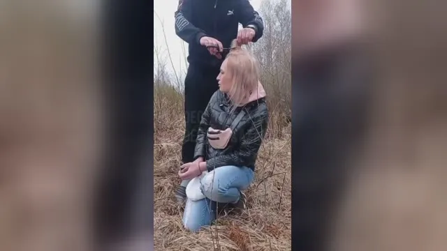 Закладчицу постригли 😏
